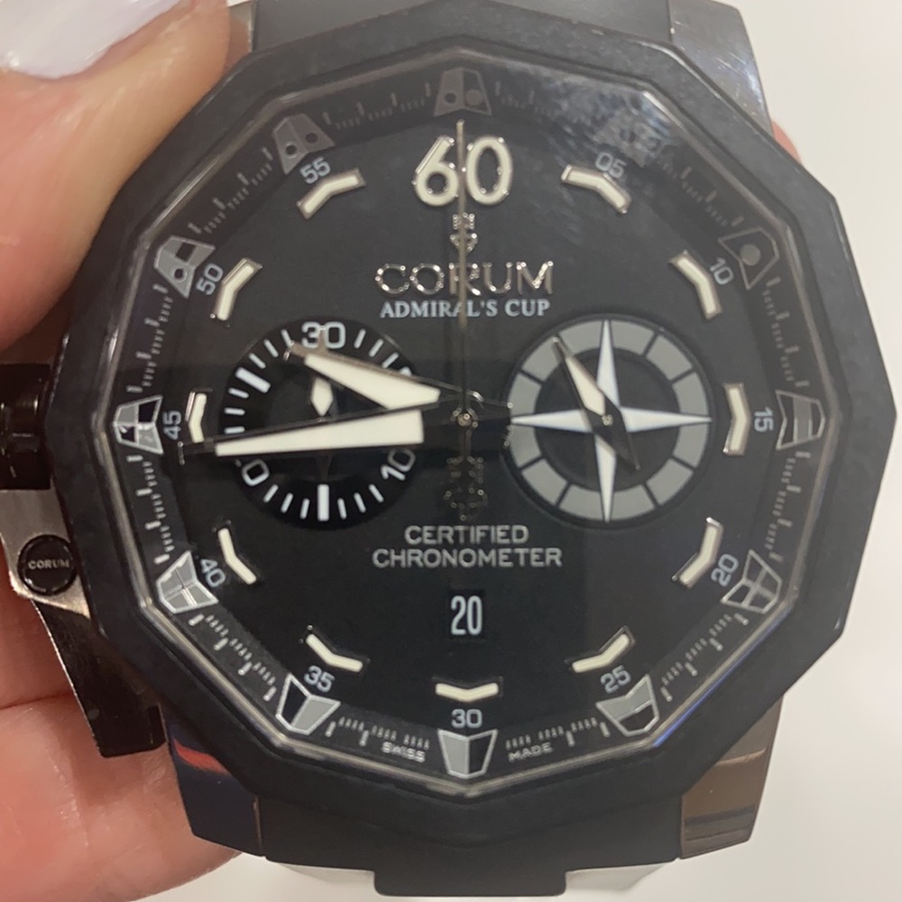 Corum Admirals Cup Seafender 50mm watch 😘❤️❤️🤗🤗 - Picture 7 of 11
